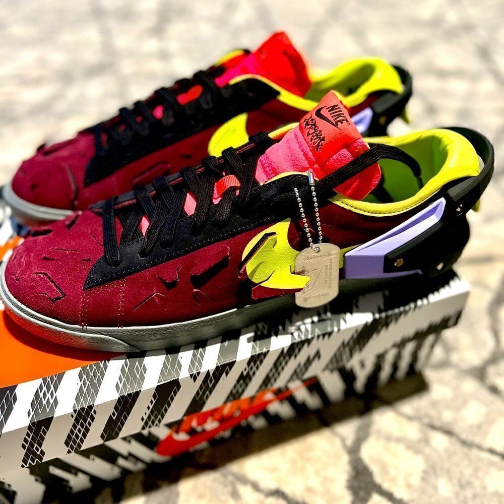 Nike Blazer Low Acronym “Night Maroon” Sz:10.5M